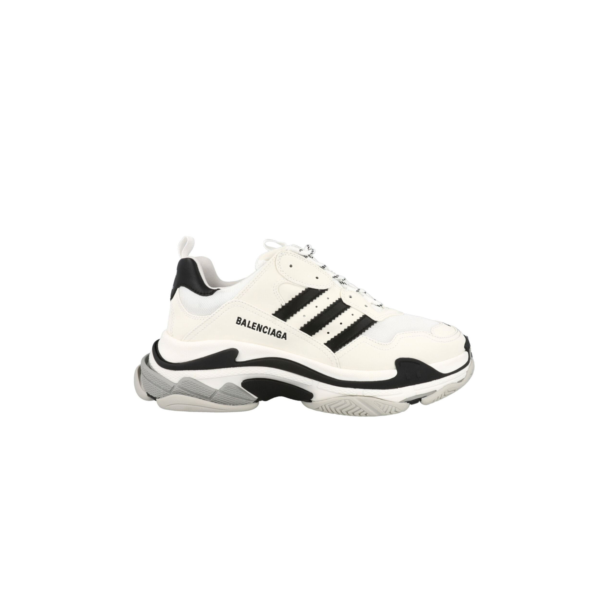 Ba*len*cia*ga white men''s laced shoes 710021w2zb19112